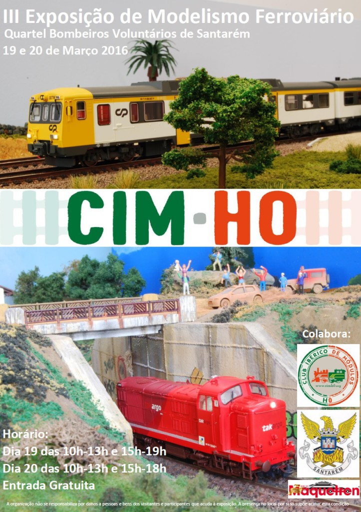 III Exposición Modelismo Ferroviario - Santarém - cimH0