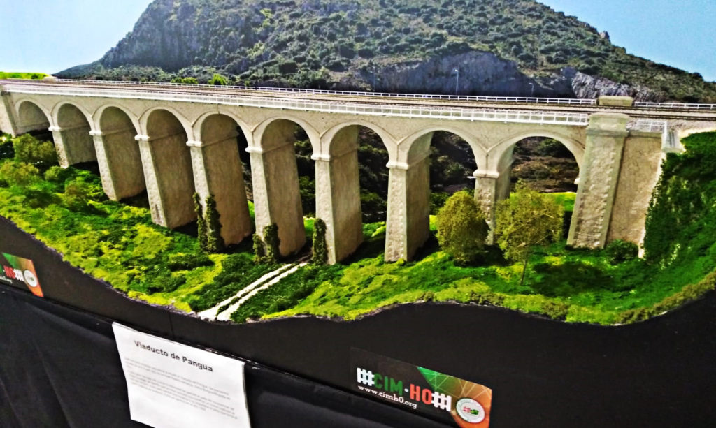 Viaducto de Pangua, Expomodeltren 2018 - cimH0